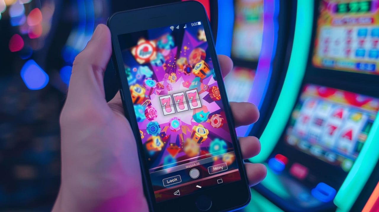 Smartphone displaying casino games with mobile-optimized interface for Bangladesh users