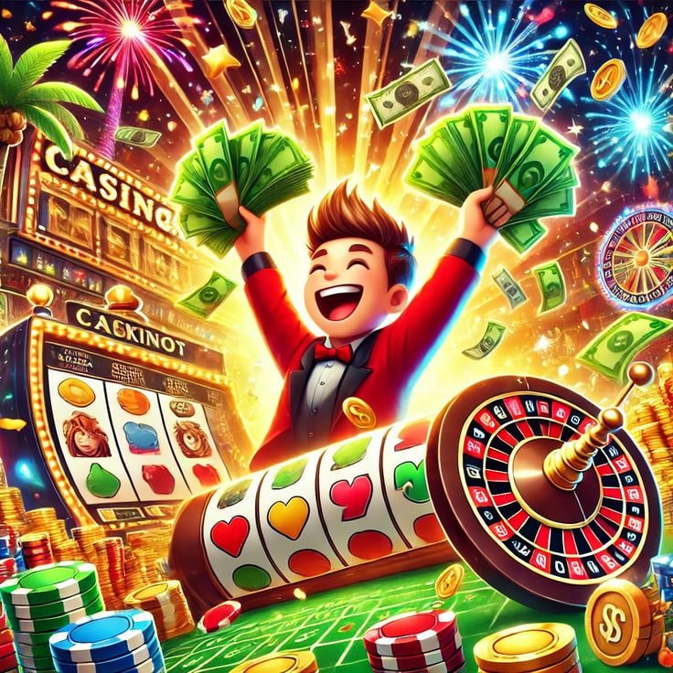 Modern online casino interface displaying various game categories and mobile-optimized layout